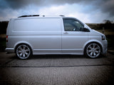 VW T5/T6- Side skirts, only for LWB