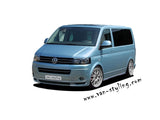 VW T5- Front splitter bumper lip spoiler valance add on (AB_T), only for Transporter Facelift