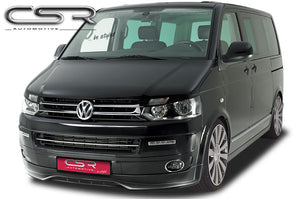 VW T5- Front splitter bumper lip spoiler valance add on (Multivan), only for Facelift 2010 onwards