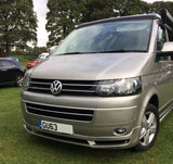 VW T5- Front splitter bumper lip spoiler valance add on (GERMAN STYLE), only for Facelift