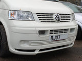 VW T5- Front splitter bumper lip spoiler valance add on (NEW GERMAN STYLE), only for Transporter Prefacelift