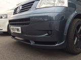 VW T5- Front splitter bumper lip spoiler valance add on (NEW GERMAN STYLE), only for Prefacelift Caravelle/Multivan