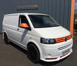 VW T5- Front splitter bumper lip spoiler valance add on, only for Facelift