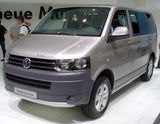 VW T5- Front splitter bumper lip spoiler valance add on (Panamericana Look), only for Facelift