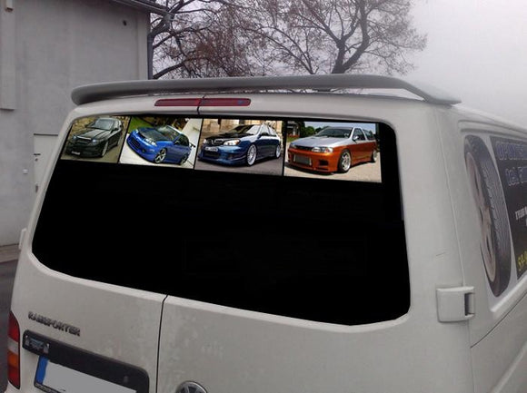 VW T5- Roof spoiler